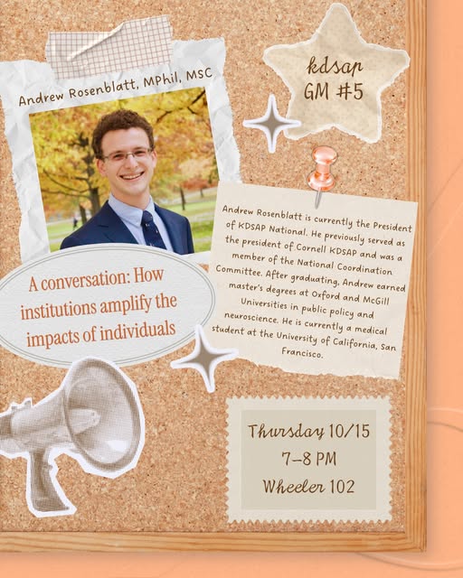 KDSAP GM #5: How Institutions Amplify the Impacts of Individuals