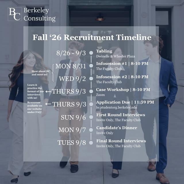 Fall 2026 Recruitment Infosession #1