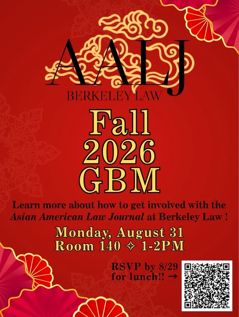 AALJ Fall General Body Meeting