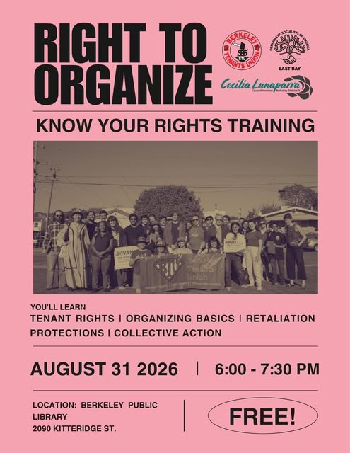 Right to Organize: Know Your Rights Training
