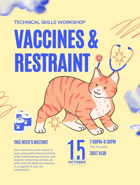 Vaccines & Restraint Workshop
